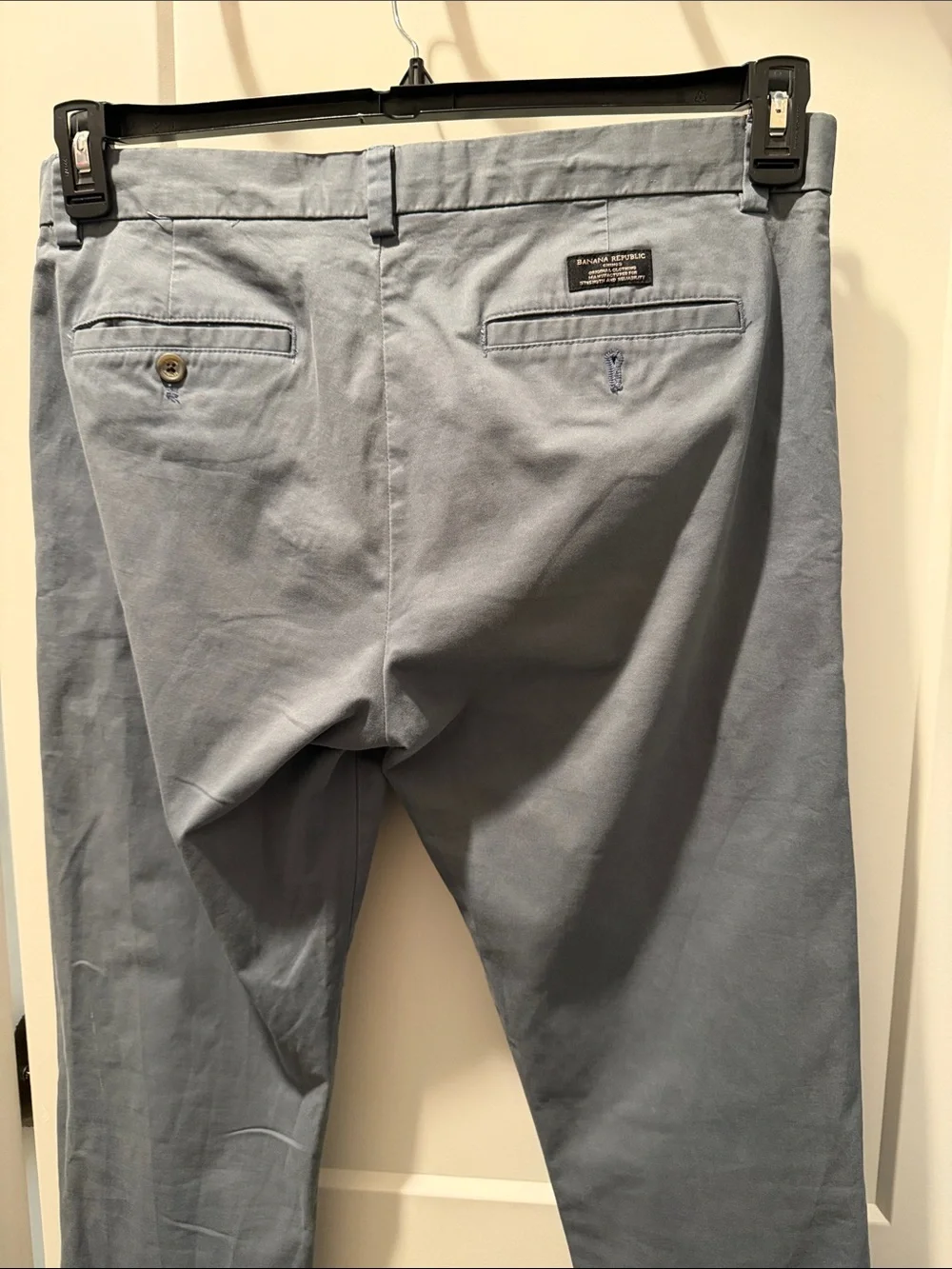 Banana Republic Men's Gray Chino Pants